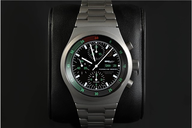 Porsche Design Chronograph 1 "911 S/T", anniversary edition "60 Years of the 911"