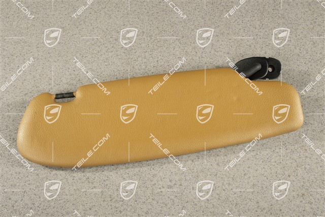 Sonnenblende, Coupe, Kunstleder, Savannabeige, L