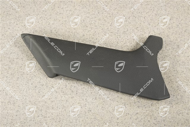 Mittelkonsole, Blende seitlich, Kunstleder, Schwarz, R