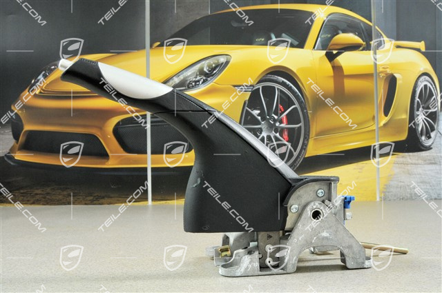 Handbremshebel, Leder beschädigt