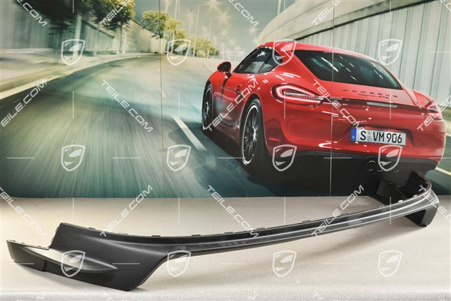 GT3, Rear bumper lower cover / diffuser, Black matte