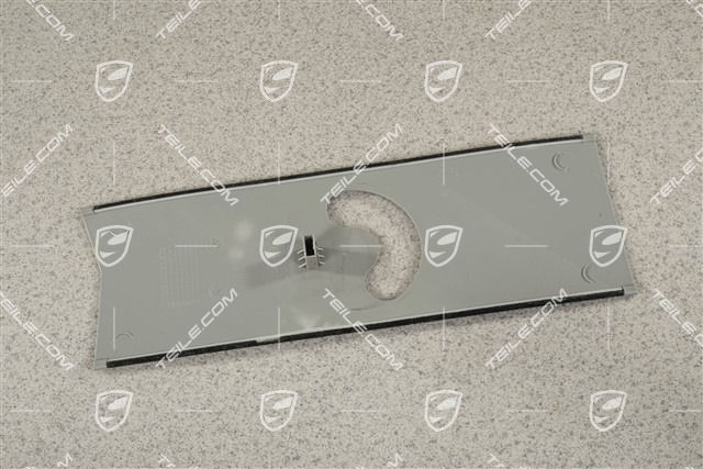 Blenda słupka B / pas bezpieczeństwa, popielaty steel grey, R
