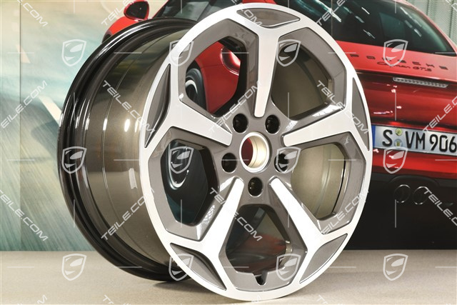 20-inch Rim Offroad Design, 11J x 20 ET60, Titanium