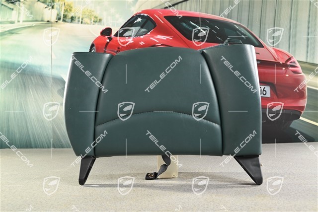 Back seat backrest, rear, leather, Cedar Green, Coupé/Targa, R