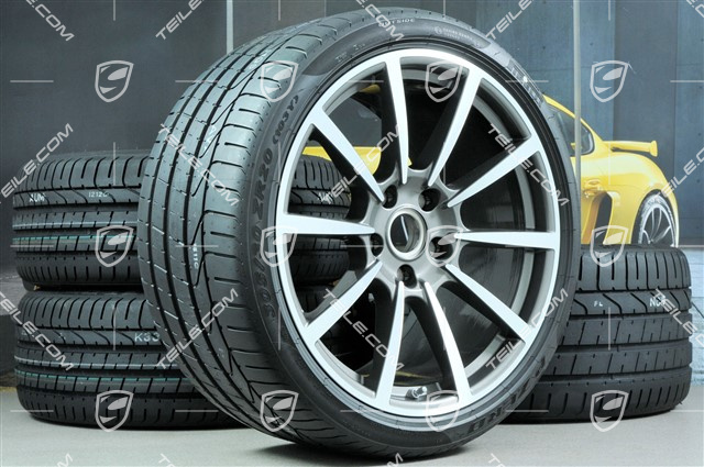 20" koła letnie, komplet Carrera Classic II, felgi 8,5J x 20 ET49 + 11,5J x 20 ET56 + opony letnie 245/35 R20 + 305/30 R20