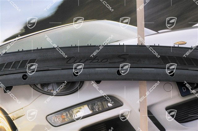 Spoiler complete Turbo S, black