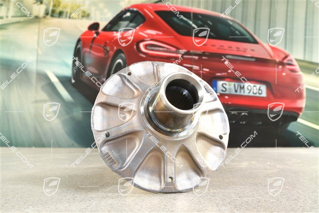 Turbo / Turbo S, Front axle Wheel hub for central wheel lock, L=R