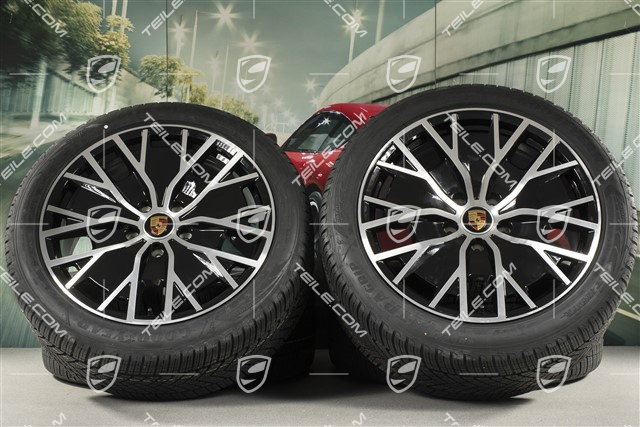 20-inch Turbo S Aero Design winter wheel set, rims 9J x 20 ET54 + 11J x 20 ET60 + NEW Goodyear winter tyres 245/45 R20 + 285/40 R20