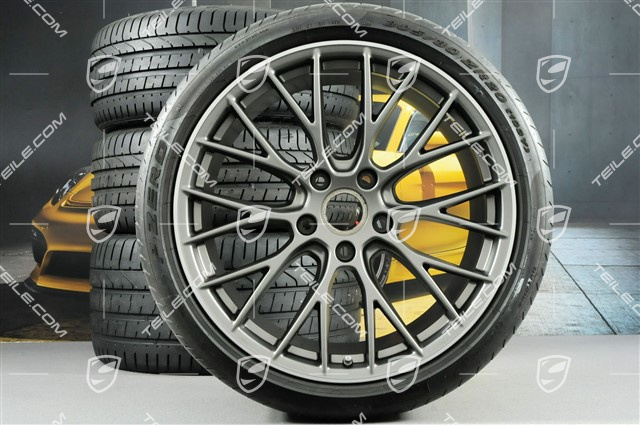 20" RS SPYDER Design koła letnie, komplet, felgi 8,5J x 20 ET49 + 11,5J x 20 ET76 + opony letnie 245/35 R20 + 305/30 R20