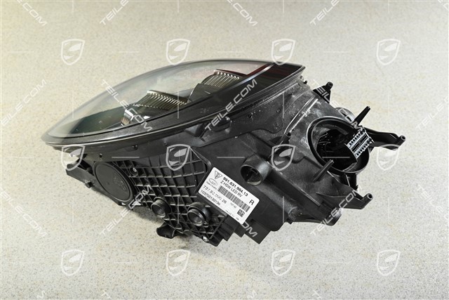 LED Scheinwerfer, schwarz, R