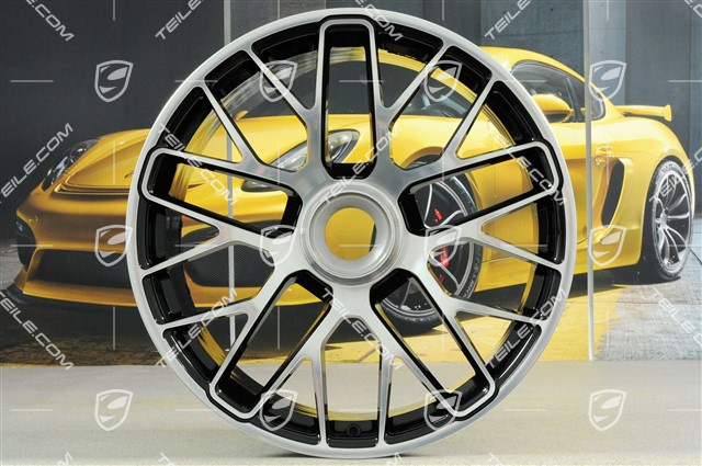 20" Felga Turbo S, centralne mocowanie, 9J x 20 ET51, czarna