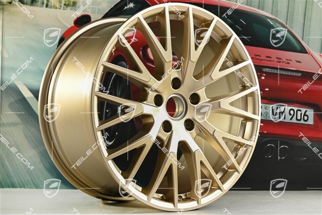 21" Felgensatz Panamera Exclusive Design, 9,5J x 21 ET71 + 11,5J x 21 ET69, neodyme