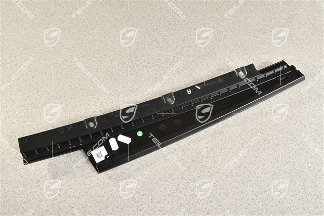 B-Säule Außen Blende, Vorne, Schwarz, Coupe, R