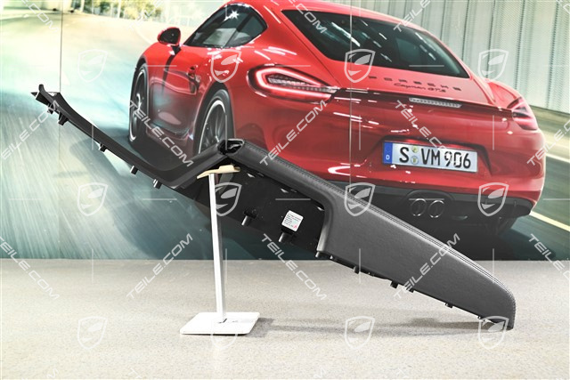 Podłokietnik, Tapicerka drzwi przednich, czarny, L