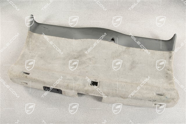 Tapicerka tylnej klapy, Perłowy welur, Stone grey/Steel grey