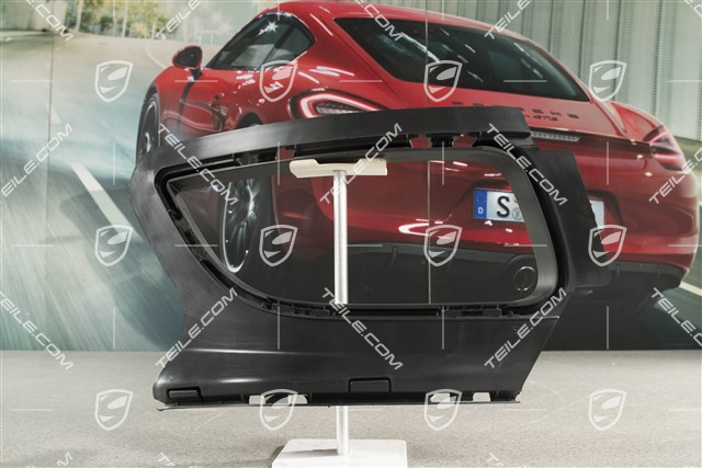 GT2RS, Ramka / kratka zderzaka tylnego, Czarny mat, L