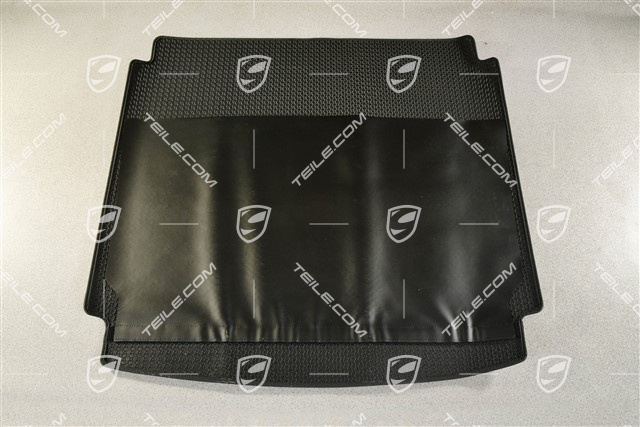 Kofferraumwanne / Schale, Teppich / Velours, Schwarz