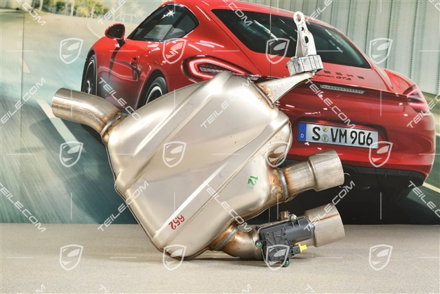 3,0L / 3,6L, Tłumik końcowy, bez końcówki. L