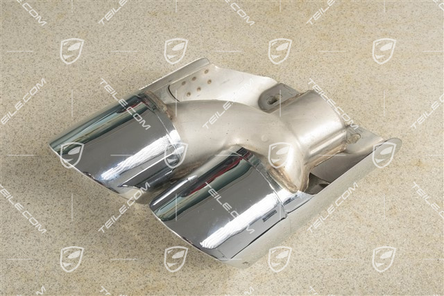 Tail pipe, polished, R