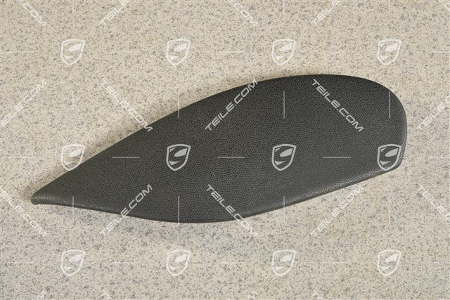 Mittelkonsole, Blende seitlich, Kunsleder, Schwarz, L
