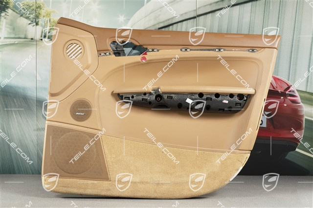 Türverkleidung, vorn, Leder, Havanna/Sandbeige, R