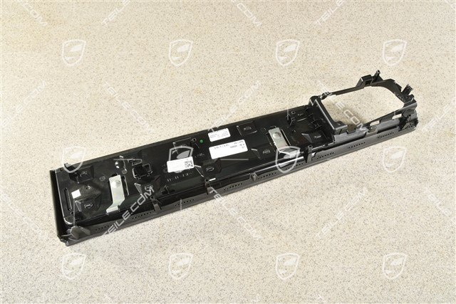 Dashboard trim / moulding, Black, R