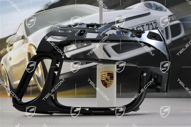 Retaining frame lateral, black, L Retaining frame lateral, black, L