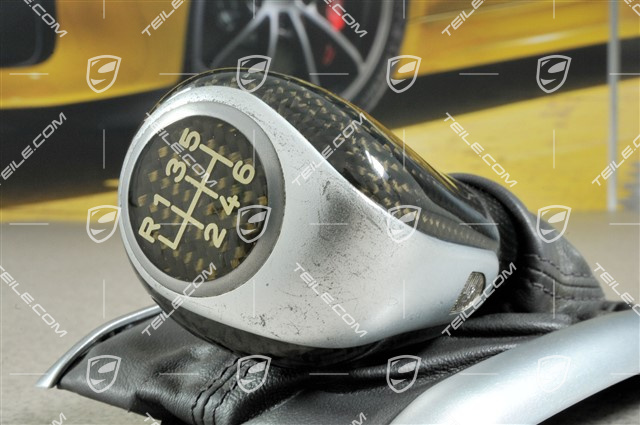 Shift-lever knob, CARBON, space grey