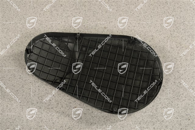 Türverkleidung, Lautsprecherblende, Klangpaket, Satinschwarz, L=R