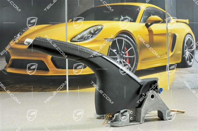 Handbremshebel, Leder beschädigt