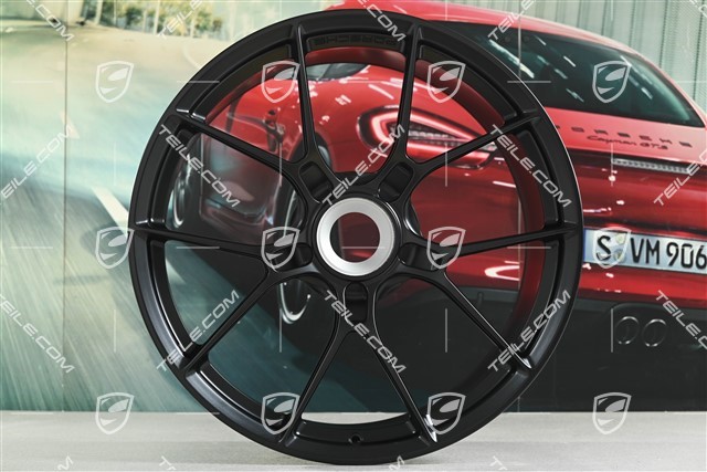 21" 911 Carrera Leichtbaurad - Felge 11,5J x 21 ET67, Schwarz Seidenmatt