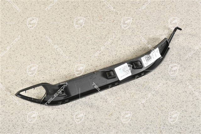 Mittelkonsole, Blende seitlich, Schwarz, L