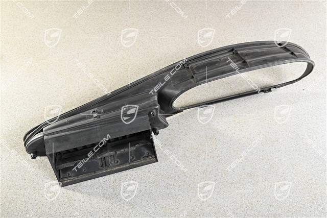 Cover trim for instrument cluster with dashboard defroster trim