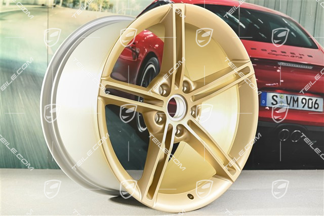 21" Felge Mission E Design, 11,5J x 21 ET66, aurum seidenmatt