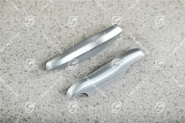 Fahrzeugschlüssel Schlüsselkappe, lackiert Dolomite Silber Metallic