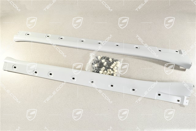 Schwellerblende, Aerokit Nachrüstsatz komplett, für C4/C4S/GTS/Targa4/Targa4S/GT3, grundiert, L+R