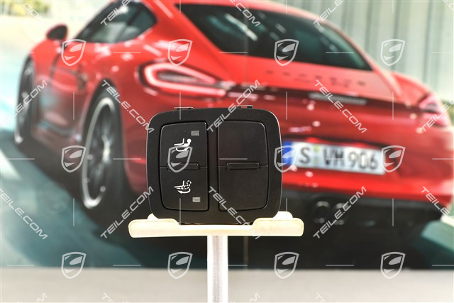 Tow hitch switch, Black matte