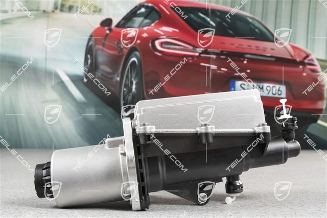 Pompa hydrauliczna, mechanizm sterujący, Hybryda