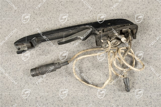 Klamka komplet, bez bębenka zamka, R