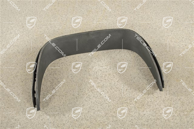 Endrohr Blende, Schwarz matt