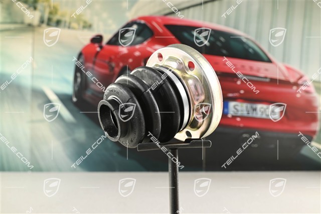 Spyder, Gumowa osłona przegubu z obejmą i dekielkiem, L=R