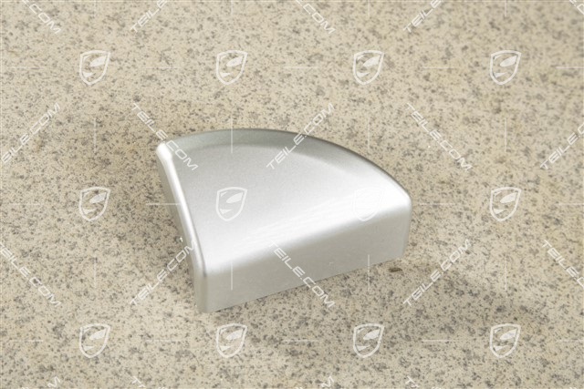 Zierleiste aussen, Fahrerseite, LHD, Galvano Silber