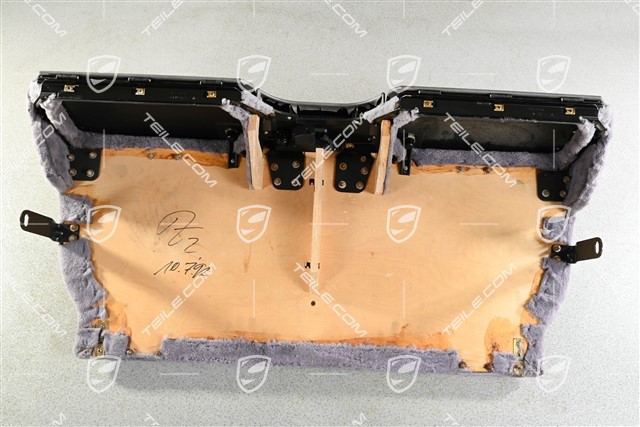 Tylna skrzynka, skóropodobna, classic grey