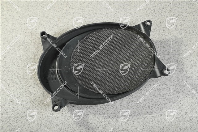 Türverkleidung, Lautsprecherblende, Granitgrau, L=R