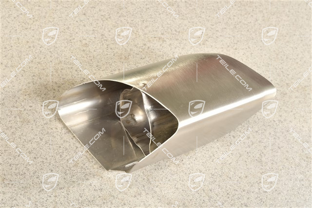 Końcówka rury wydechowej, zewnętrzna, Panamera Turbo, P