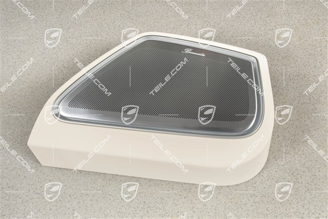 Lautsprecherblende, Vorne, Burmester Sound System, Crema