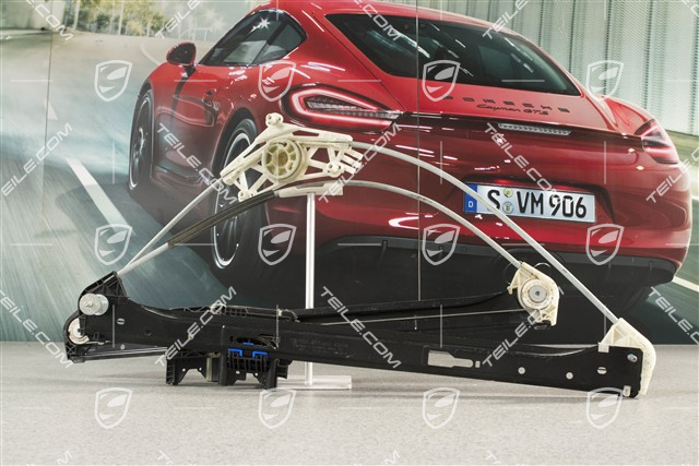 Mechanizm podnoszenia szyby bez silnika, Drzwi przednie, R
