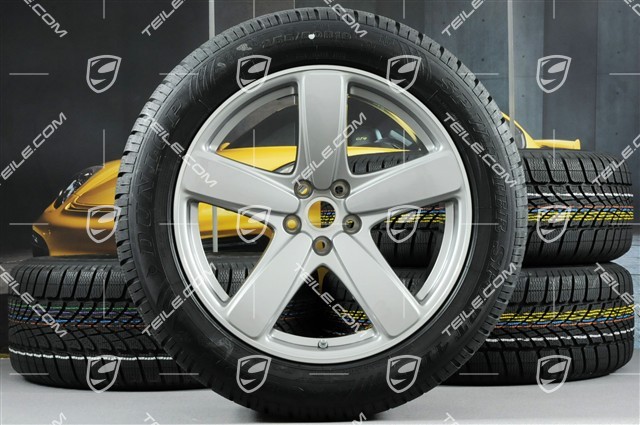 19-inch "Sport Classic" winter wheels set, rims 8J x 19 ET21 + 9J x 19 ET21, NEW Dunlop winter tyres 235/55 R19 + 255/50 R19, with TPMS