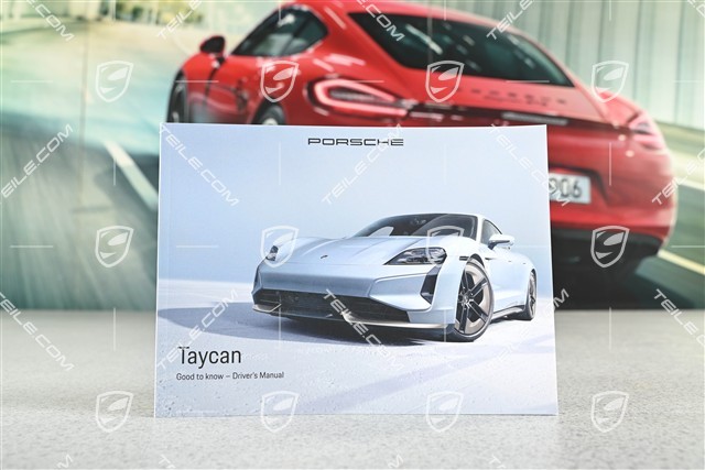 Porsche Taycan 2025 Driver's Manual / Operating Instructions, English