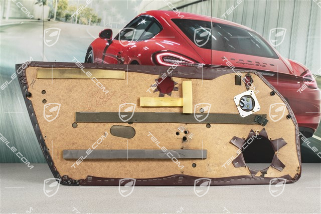 Türverkleidung, Kunstleder, Weinrot, R